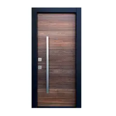 XE - Puerta Seguridad Kyoto Wengue Derecha 95 x 215 cm