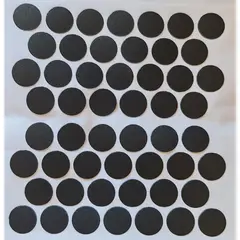Fixser - Tapa Adherible Negro para Melamina