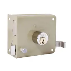 Philips - Cerradura Sobreponer 715 Derecha Beige