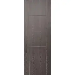 Multimarca - Puerta Tambor HDF Lucerna Cenizo Texturizada 70 x 213 cm
