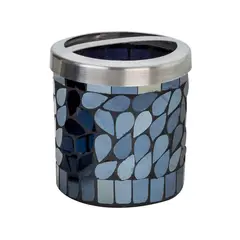 Bath Styles - Porta Cepillos Vidrio Negro