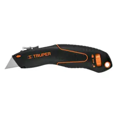Truper - Cutter Retráctil de Seguridad de 6"