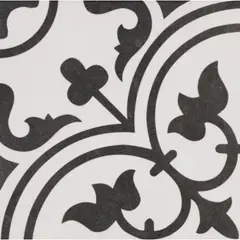 Decohome - Piso Porcelánico Arte White 25x25 cm