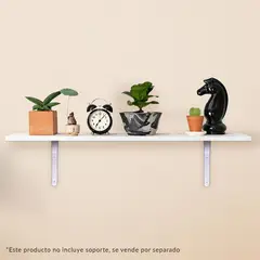 Maderkit - Repisa 80 cm blanco