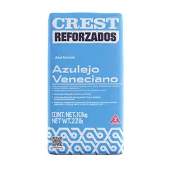 Crest - Adhesivo Veneciano Azul Cancun 10 kg