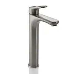 Corona - Monomando Alto Koral para Lavabo Color Níquel