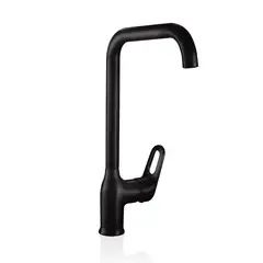 Corona - Monomando Koral para Cocina Color Negro Mate