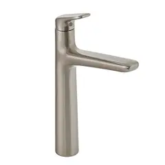 Corona - Monomando Alto Liquid para Lavabo Color Níquel