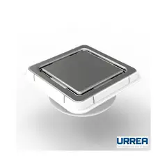Urrea - Coladera Universal Cuadrada Tapa Cuadrada