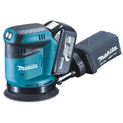Makita - Lijadora Orbital 125mm 5" 11000 OPM Li-ion 18V