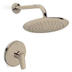 Corona - Regadera con monomando LIQUID Niquel