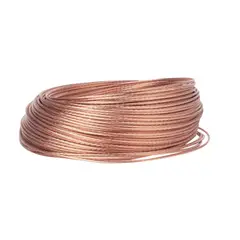 Kobrex - Cable de Cobre Desnudo Suave 12 AWG 19 Hilos