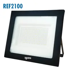 Igoto - Reflector Led Negro 100W