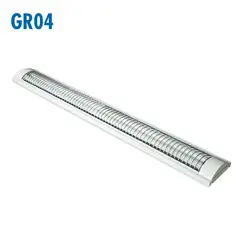 Igoto - Luminario de Rejilla para Tubo Led T8
