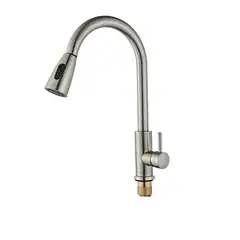 Allapsa - Monomando Extraible Acero Inoxidable Mbf025a
