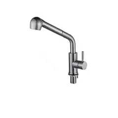 Allapsa - Monomando Extraible Acero Inoxidable Mbf023a