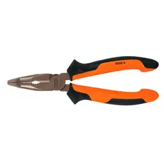 Truper - Pinza Punta Curva 6" con Mango Comfort Grip