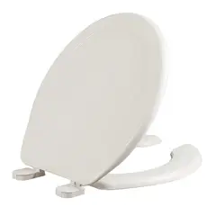 Mayfair - Asiento Plastico Redondo Frente Abierto Hueso