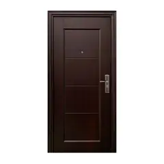 Holztek - Puerta de Seguridad Berlín Nogal Izquierda 95 x 215 cm