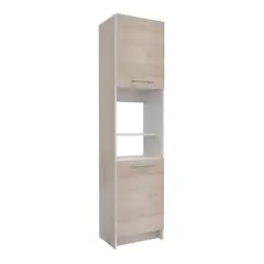 Practimac - Despensa LOG Ceniza/Blanco 50 cm