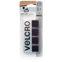 Velcro - Cuadros Alfa lok Negro Marca