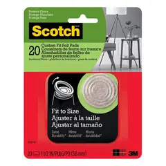 Scotch - Protectores de fieltro ajustables 20 piezas