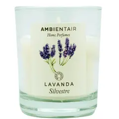 Ambientair - Vela Perfumada Lavanda Silvestre 30h