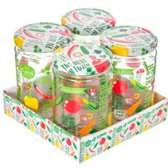 Top Choice - Set de 4 frascos de 660 ml