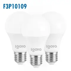 Igoto - Pack de 3 Focos Led A60 LF