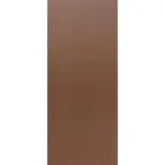 Provepuertas - Puerta de Acero Lisa de 85 x 213cm Castaño