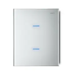 Veto - Apagador Doble Inteligente Wifi Blanco 200W por Circuito