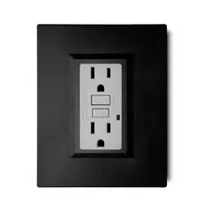 Veto - Contacto Doble Gfci Armado Negro