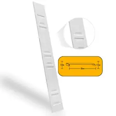 MERIDIAN PRO - Lamitec Elegance Blanco 1.83m x 25cm