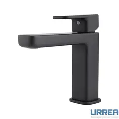 Urrea - Monomando corto para lavabo ITUA Negro