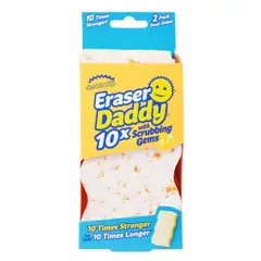 Scrub daddy - Fibra más Borrador Eraser Daddy 2 Piezas