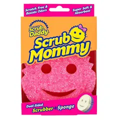 Scrub daddy - Fibra más esponja Scrub Mommy Rosa