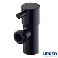 Urrea - Lalve de Control Angular Inoxidable Negro 402.2