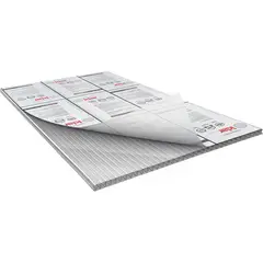 Klar - Lámina de policarbonato Alveolar Gris 6 mm x 1.22 x 3.05 m