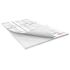Klar - Lámina de policarbonato Alveolar Traslúcido 4 mm x 1.83 x 6.10 m