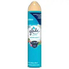 Glade - Aromatizante en aerosol Paraiso Azul 400 ml.