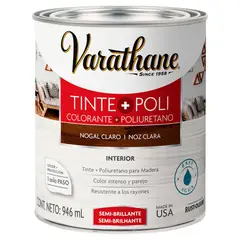 Varathane - Barniz Tinte&Poli Nogal Claro