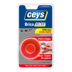 Ceys - Brico cinta doble cara extra fuerte 1.5m
