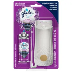 Glade - Aromatizante aerosol toque magico aparato lavanda