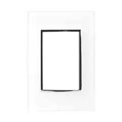 Sanelec - Placa Apagador Escalera Blanco