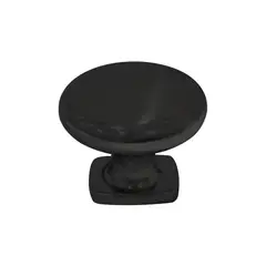 Fixser - Jaladera Boton Oxford Negro