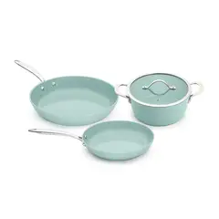 Jadecook - Batería de cocina 4 piezas Jade Cook Nueva Generación