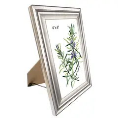 Live Deco - Marco para fotografía M434 de 14.1 x 19.2 cm Plata