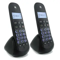 Motorola - Telefono Duo Inalambrico con Altavoz