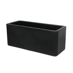 New Garden - Maceta Jacaranda Rectangular Negro 100 X 40 X 40 Cm