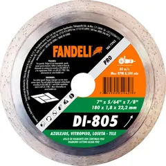 Fandeli - Disco Diamante Rin Continuo Pro 7